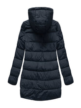 Load image into Gallery viewer, Hooded Plus Cashmere Warm Coat