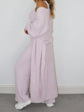 Load image into Gallery viewer, Women'S Solid Color Casual Lace Cardigan Wool Three-Piece Suit