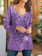 Load image into Gallery viewer, Printed Casual Long Sleeve Shirts And Tops