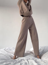 Load image into Gallery viewer, Turtleneck Sweater Knit Two-Piece Suit