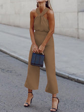 Load image into Gallery viewer, Fashion Casual Sleeveless Halter Two-piece Suit