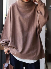 Load image into Gallery viewer, Casual Solid Color Long Sleeve Top