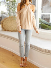 Load image into Gallery viewer, Elegant Long Sleeved Loose Knit Top