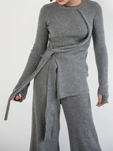 Load image into Gallery viewer, Fashionable Casual Simple Solid Color Women'S Knitted Suit