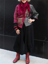 Load image into Gallery viewer, Autumn And Winter Retro Printed Women'S Jacket