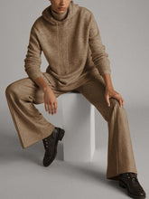 Load image into Gallery viewer, Casual Hooded Simple Women'S Knitted Two-Piece Suit