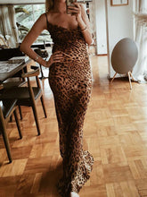 Load image into Gallery viewer, Fashion Sexy Leopard Print Dress