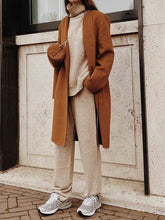 Load image into Gallery viewer, Casual Loose Knit Two-piece Suit