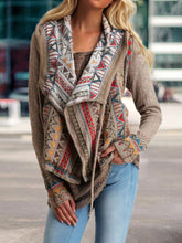 Load image into Gallery viewer, Women's Printed Cardigan Knitted Jacket
