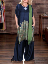 Load image into Gallery viewer, Retro Ethnic Print Women'S Casual Suit