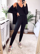 Load image into Gallery viewer, Knitted Three Pieces Suit Loungewear