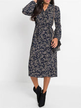 Load image into Gallery viewer, Retro-Printed Elegant Women'S Dress