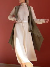 Load image into Gallery viewer, Fashion And Elegant Long Sleeve Turtleneck Top Skirt Knit Set