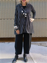 Load image into Gallery viewer, Simple Casual Striped Women'S Jacket