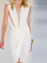 Load image into Gallery viewer, Fashion V-neck Elegant Midi Dress