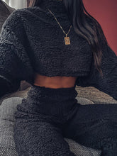 Load image into Gallery viewer, Teddy Jumper Wide Leg Trouser Suit