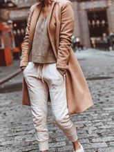 Load image into Gallery viewer, Fashion Lapel Solid Color Cardigan Casual Ladies Jacket