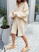 Load image into Gallery viewer, Fashion Casual Lapel Long Sleeve Solid Color Two-piece Suit