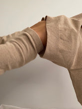 Load image into Gallery viewer, Fashion Casual Solid Color Long Sleeve Round Neck Two-piece Suit