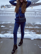 Load image into Gallery viewer, Fashion Solid Color Casual Hooded Sweatshirt Two-piece Suit