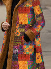 Load image into Gallery viewer, Ladies Printed Cotton-padded Jacket Casual Coat