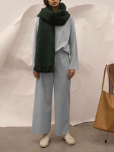 Load image into Gallery viewer, Solid Color Comfortable V-Neck Suit