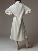 Load image into Gallery viewer, Solid Color Turtleneck Casual Sweater Dress