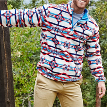 Load image into Gallery viewer, Retro Ethnic Print Long Sleeve Sweater