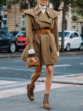 Load image into Gallery viewer, Fashion Casual Windbreaker Woolen Coat