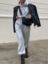 Load image into Gallery viewer, Fashion Loose Casual Hooded Two-piece Suit