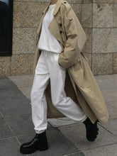 Load image into Gallery viewer, Fashion Solid Color Round Neck Long Sleeve Casual Two-piece Suit