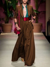 Load image into Gallery viewer, Fashion Women's Cardigan Suit Loose Two-piece Suit