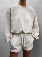 Load image into Gallery viewer, Fashion Casual Round Neck Long Sleeve Two-piece Suit