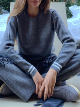 Load image into Gallery viewer, Simple Solid Color Casual Loose Knitted Two-piece Suit