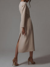 Load image into Gallery viewer, Fashion Casual Long Sleeve Midi Dress