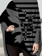 Load image into Gallery viewer, Fashion Stripes Batwing Casual Shirts & Tops