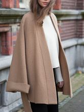 Load image into Gallery viewer, Fashion Solid Color Long Sleeve Casual Coat