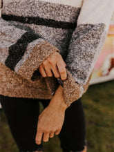 Load image into Gallery viewer, Casual Fashion Women'S Color-Block Sweater Coat