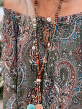 Load image into Gallery viewer, Retro Ethnic Tribal Print Women'S Holiday Dress