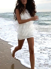 Load image into Gallery viewer, Fashion Halterneck Tassel Mini Dress