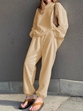 Load image into Gallery viewer, Fashion Casual Loose Top Pants Suit