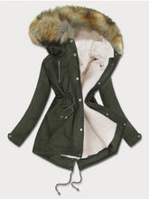 Load image into Gallery viewer, Autumn and Winter Warm Hooded Coat