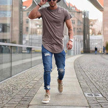 Load image into Gallery viewer, Pure Color Fashion Casual Street Short Sleeve T-Shirt