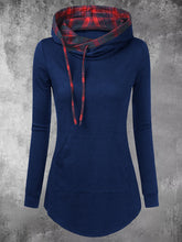 Load image into Gallery viewer, Casual Retro Women'S Hooded Sweater Dress