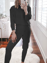 Load image into Gallery viewer, Long Sleeve Round Neck Casual Women's Suit