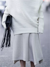 Load image into Gallery viewer, Fashion Women'S Knitted Sweater Suit Skirt