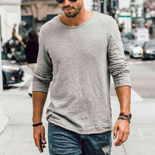 Load image into Gallery viewer, Pure Cotton Fashion Street Style Casual Long-Sleeved T-Shirt