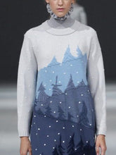 Load image into Gallery viewer, Fashion Long Sleeve Printed Casual Dress