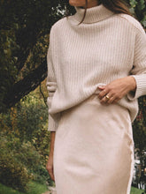 Load image into Gallery viewer, Fashion Casual Solid Color Loose High Neck Two-piece Suit