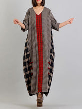 Load image into Gallery viewer, V-neck Short Sleeve Casual Dress